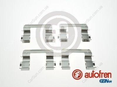 Комплект приладдя, накладка дискового гальма AUTOFREN D42926A (фото 1)