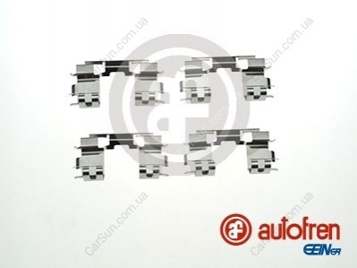 Комплект приладдя, накладка дискового гальма AUTOFREN D4 2945A (фото 1)