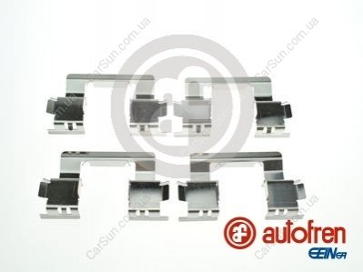 Комплект приладдя, накладка дискового гальма AUTOFREN D42968A (фото 1)