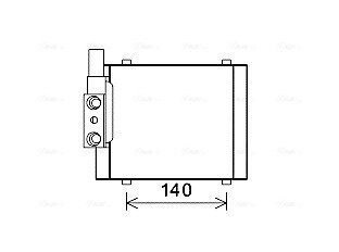 Охолоджувач оливи AVA COOLING AI3325