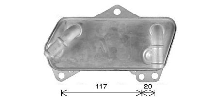 Охолоджувач оливи AVA COOLING AI3435