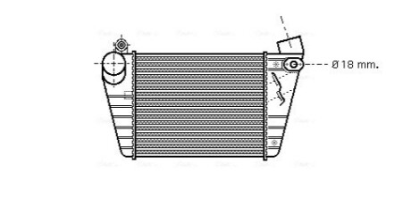 Интеркулер AVA COOLING AI 4185 (фото 1)