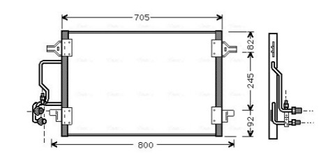 Автозапчасть AVA COOLING AI5175