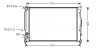 Автозапчастина AVA COOLING AIA2105 (фото 1)