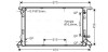 Радіатор, Система охолодження двигуна AVA COOLING AIA2309 (фото 1)
