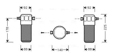 Автозапчасть AVA COOLING AI D154