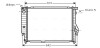 Радиатор, охлаждения дивгателя AVA COOLING BW2144 (фото 1)