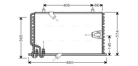 Автозапчастина AVA COOLING BW5184