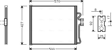 Автозапчастина AVA COOLING BW5214