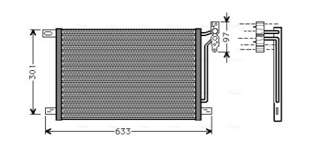 Автозапчастина AVA COOLING BW5215