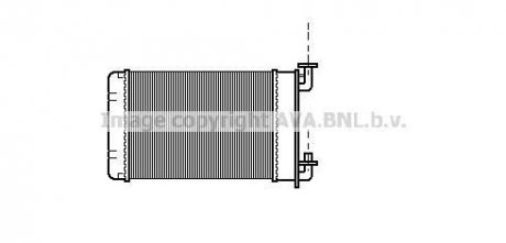 Радиатор отопителя BMW E30/Z1 88- 316->325 AVA COOLING BW 6022 (фото 1)