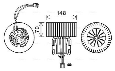 Dmuchawa pasuje do: BMW 5 (F10), 5 (F11), 5 GRAN TURISMO (F07), 6 (F12), 6 (F13), 6 GRAN COUPE (F06), 7 (F01, F02, F03, F04) 1.6-6.0 02.08-10.18 AVA COOLING BW8540