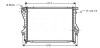 CHLODNICA BMW Z3 E36 95- AVA COOLING BWA2222 (фото 1)