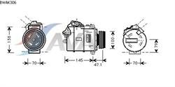 Компресор AVA COOLING BWAK306