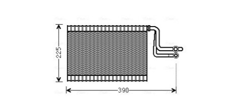 Автозапчастина AVA COOLING BWV365