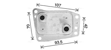 Автозапчасть AVA COOLING CN3327