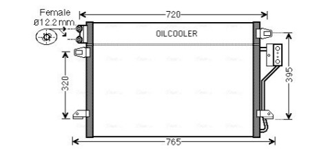 Автозапчасть AVA COOLING CR5106