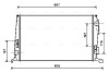 Радиатор охлаждения двигателя AVA COOLING DAA 2005 (фото 1)