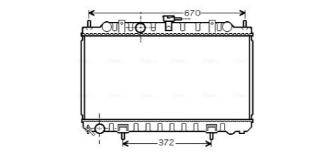 Автозапчастина AVA COOLING DN2245