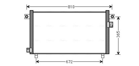 Автозапчасть AVA COOLING DN5330