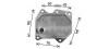 Радиатор масла AVA COOLING FD3669 (фото 1)