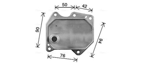 Радиатор масла AVA COOLING FD3669