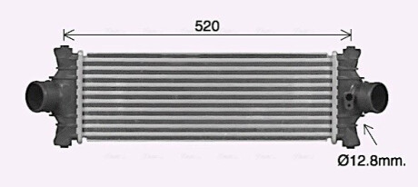 Охолоджувач наддувального повітря AVA COOLING FD4677