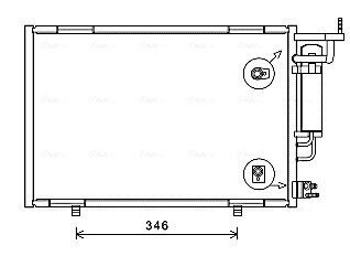 Радіатор кодиціонера AVA COOLING FD5583D