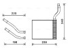 Радиатор отопителя салона Ford Mondeo IV Galaxy S-max AC+ AVA COOLING FD6464 (фото 1)