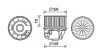 Dmuchawa pasuje do: FORD C-MAX II, FOCUS III, GRAND C-MAX, KUGA II, TOURNEO CONNECT V408 NADWOZIE WIELKO, TRANSIT CONNECT, TRANSIT CONNECT V408/MINIVAN 1.0-Electric 04.10- AVA COOLING FD8631 (фото 1)