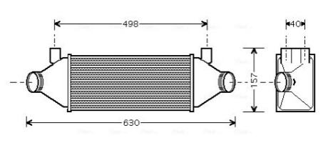 Автозапчастина AVA COOLING FDA 4314