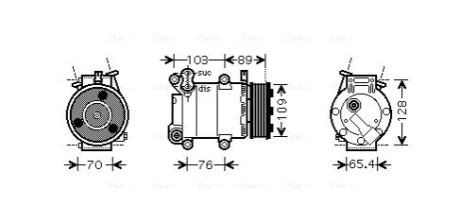 Автозапчастина AVA COOLING FDAK392