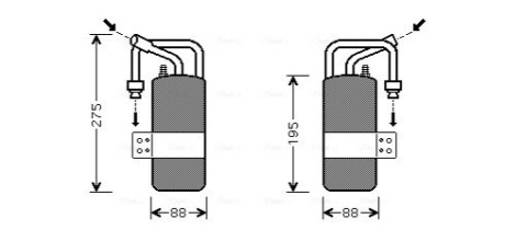 Автозапчасть AVA COOLING FDD386