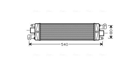 Інтеркулер AVA COOLING FTA4337