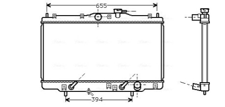 Автозапчасть AVA COOLING HD2071