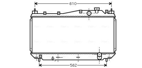 Автозапчастина AVA COOLING HD 2113