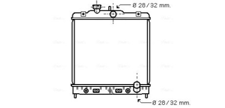 Автозапчастина AVA COOLING HD 2122