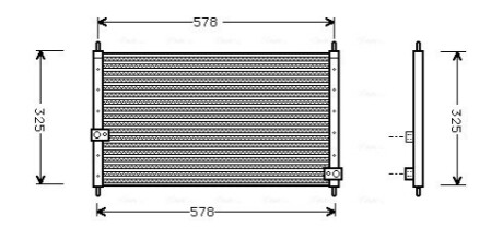 Автозапчасть AVA COOLING HD5062