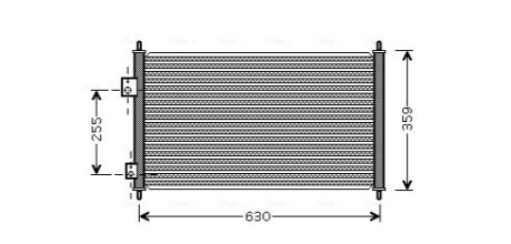 Автозапчастина AVA COOLING HD5165