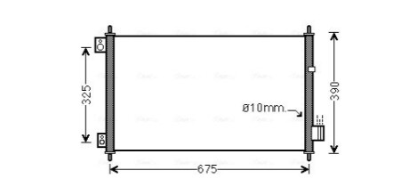 Автозапчастина AVA COOLING HD5229