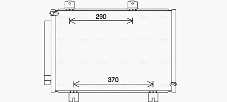 Автозапчастина AVA COOLING HD5316D