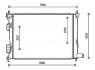 Радіатор Accent IV 1.4 i CVVT * 11/10- (AVA) AVA COOLING HYA2277 (фото 1)