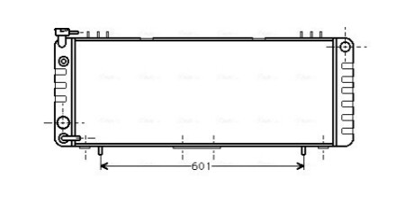 Автозапчасть AVA COOLING JE2002