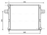 Радиатор, охлаждения дивгателя AVA COOLING JEA2064 (фото 1)