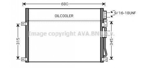 Автозапчастина AVA COOLING JEA 5045