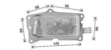 Охолоджувач оливи AVA COOLING MS3752