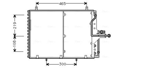 Автозапчасть AVA COOLING MS5169