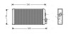 Радіатор Пічки Mb Vario Om602.984-Om904.964 >1996 174*315*42Mm AVA COOLING MS6188 (фото 1)