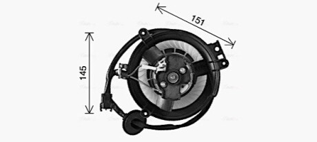 Автозапчасть AVA COOLING MS8771