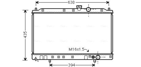 Автозапчастина AVA COOLING MT 2064
